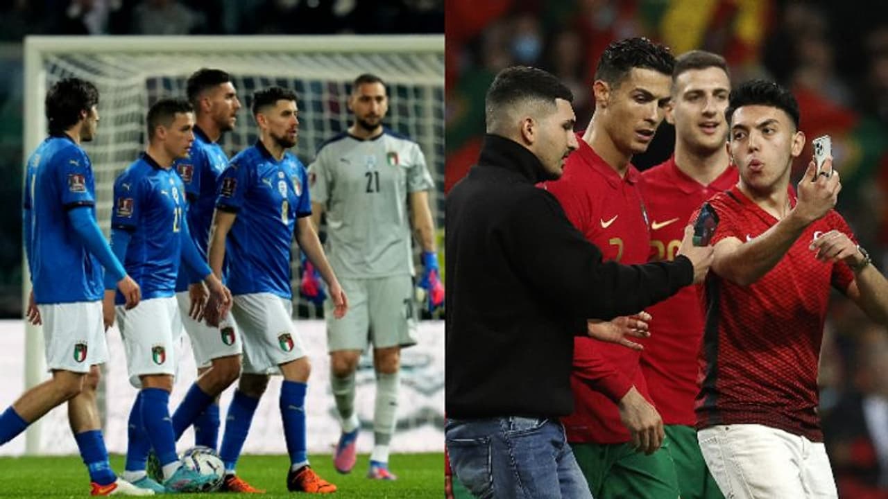 World Cup Qualifiers : യൂറോ ചാമ്പ്യൻമാരായ അസൂറികള് ഖത്തര് ലോകകപ്പിനില്ല! പോര്ച്ചുഗലിന് ആശ്വാസം World Cup Qualifiers : യൂറോ ചാമ്പ്യൻമാരായ അസൂറികള് ഖത്തര് ലോകകപ്പിനില്ല! പോര്ച്ചുഗലിന് ആശ്വാസം