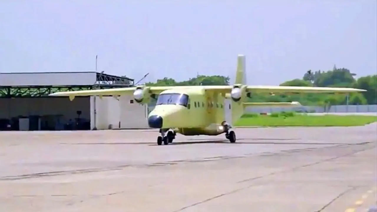 HAL debuts 19 seater civilian aircraft Hindustan 228 HAL debuts 19 seater civilian aircraft Hindustan 228