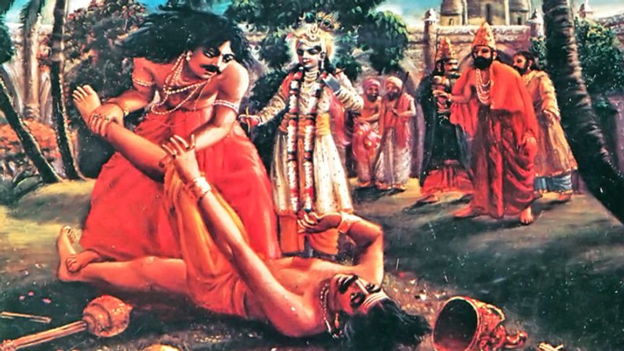 Mahabharata :कुश्ती में भीम भी नहीं हरा पाए थे इस राजा को, फिर श्रीकृष्ण के इशारे पर दी इतनी भयानक मौत Mahabharata :कुश्ती में भीम भी नहीं हरा पाए थे इस राजा को, फिर श्रीकृष्ण के इशारे पर दी इतनी भयानक मौत
