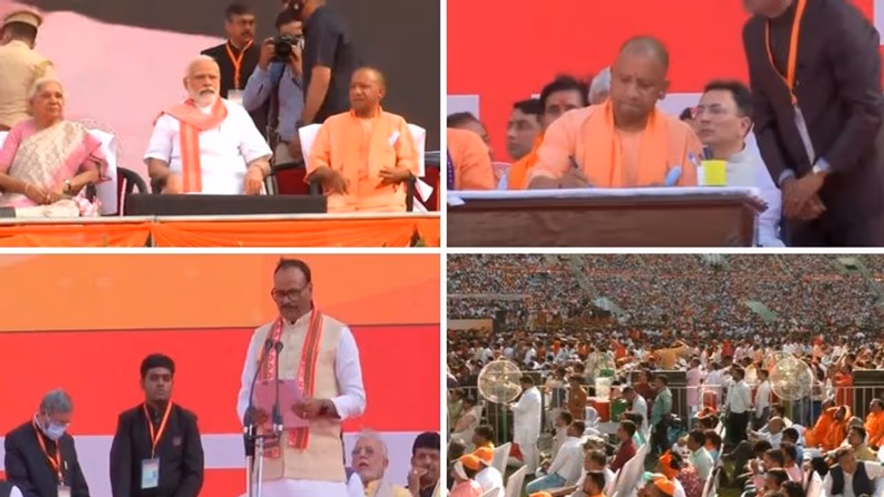 योगी सरकार का शपथग्रहण : मंत्रिमंडल में दयाशंकर और असीम अरुण जैसे नए चेहरे भी, दानिश आजाद इकलौते मुस्लिम योगी सरकार का शपथग्रहण : मंत्रिमंडल में दयाशंकर और असीम अरुण जैसे नए चेहरे भी, दानिश आजाद इकलौते मुस्लिम