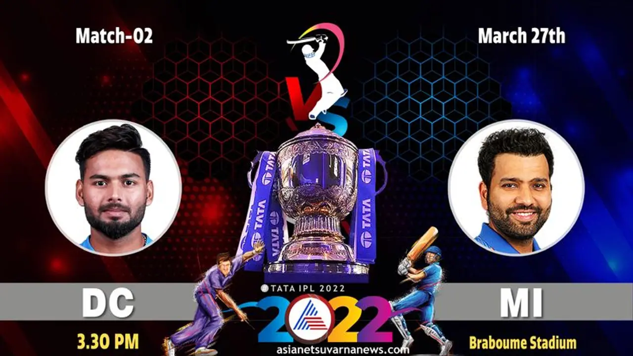 IPL 2022: ಮುಂಬೈ ಇಂಡಿಯನ್ಸ್‌ಗಿಂದು ಬಲಿಷ್ಠ ಡೆಲ್ಲಿ ಕ್ಯಾಪಿಟಲ್ಸ್‌ ಚಾಲೆಂಜ್