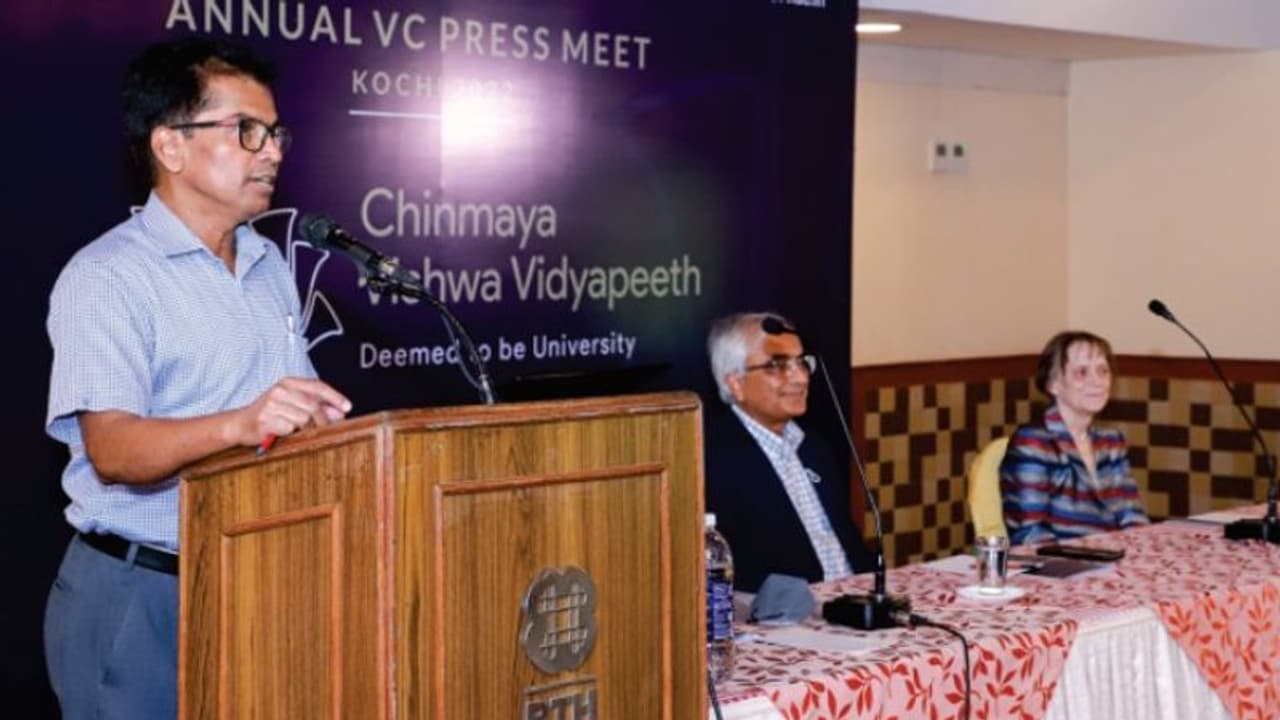 അടിസ്ഥാനസൗകര്യങ്ങളിലും പാഠ്യപദ്ധതികളിലും വൻ നിക്ഷേപം നടത്താൻ ചിന്‍മയ വിശ്വവിദ്യാപീഠ് 