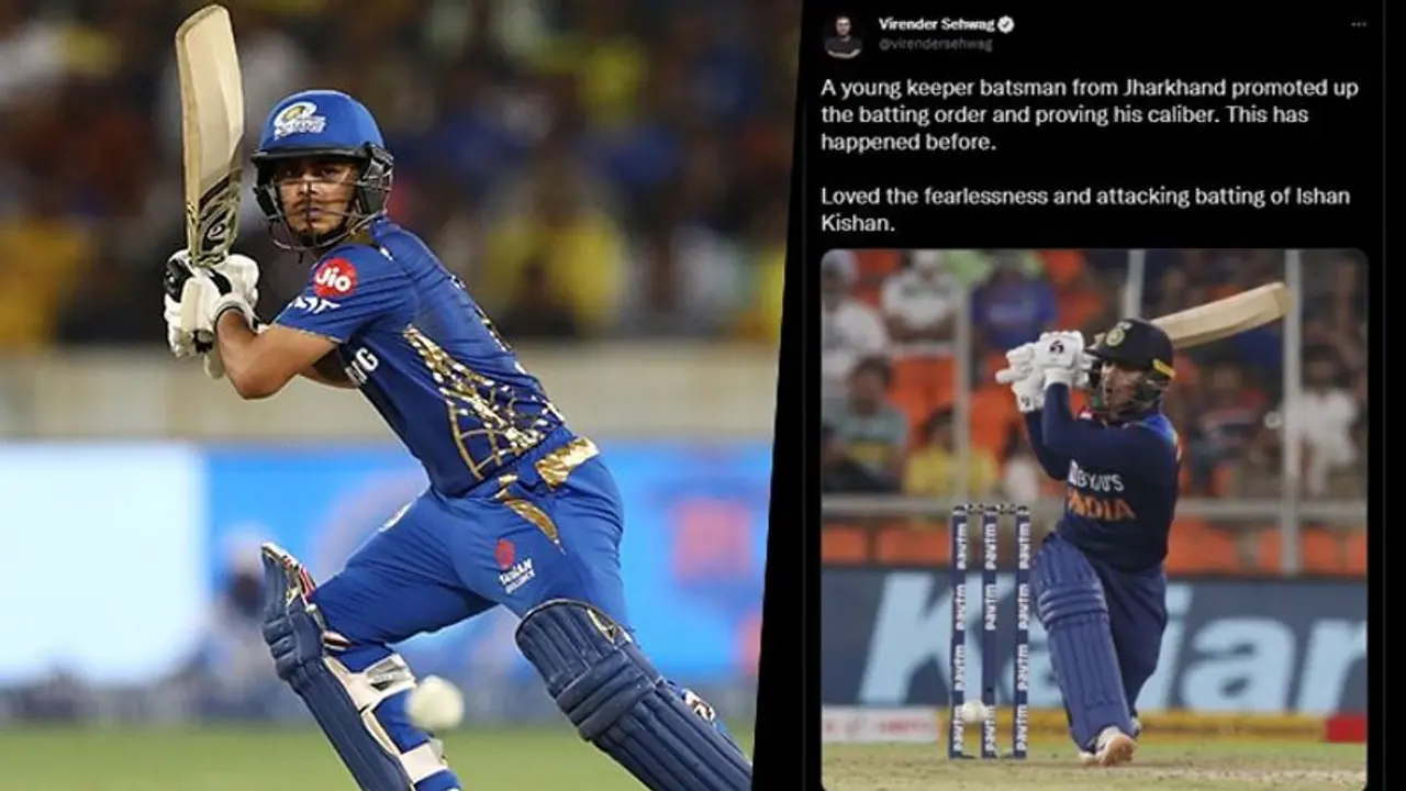 IPL 2022: When Virender Sehwag once praised Dhoni like Ishan Kishan's 'fearlessness' IPL 2022: When Virender Sehwag once praised Dhoni like Ishan Kishan's 'fearlessness'