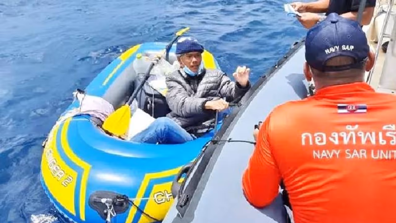 മുംബൈയിലുള്ള ഭാര്യയെ കാണാൻ വിയറ്റ്‍നാമിൽ നിന്നും ബോട്ടിൽ ഇന്ത്യയിലേക്ക്, 18 രാത്രികൾ കടലിൽ തനിച്ച്...