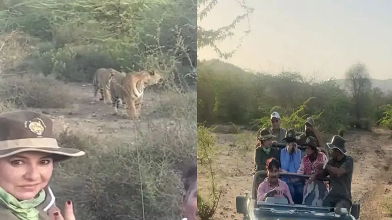  ಬೆಂಕಿ ನಂದಿಸೋದು ಬಿಟ್ಟು, ಅಂಜಲಿ ತೆಂಡುಲ್ಕರ್ ಗೆ ಹುಲಿ ತೋರಿಸ್ತಿದ್ದ ಸರಿಸ್ಕಾ ವಲಯದ ನಿರ್ದೇಶಕ!