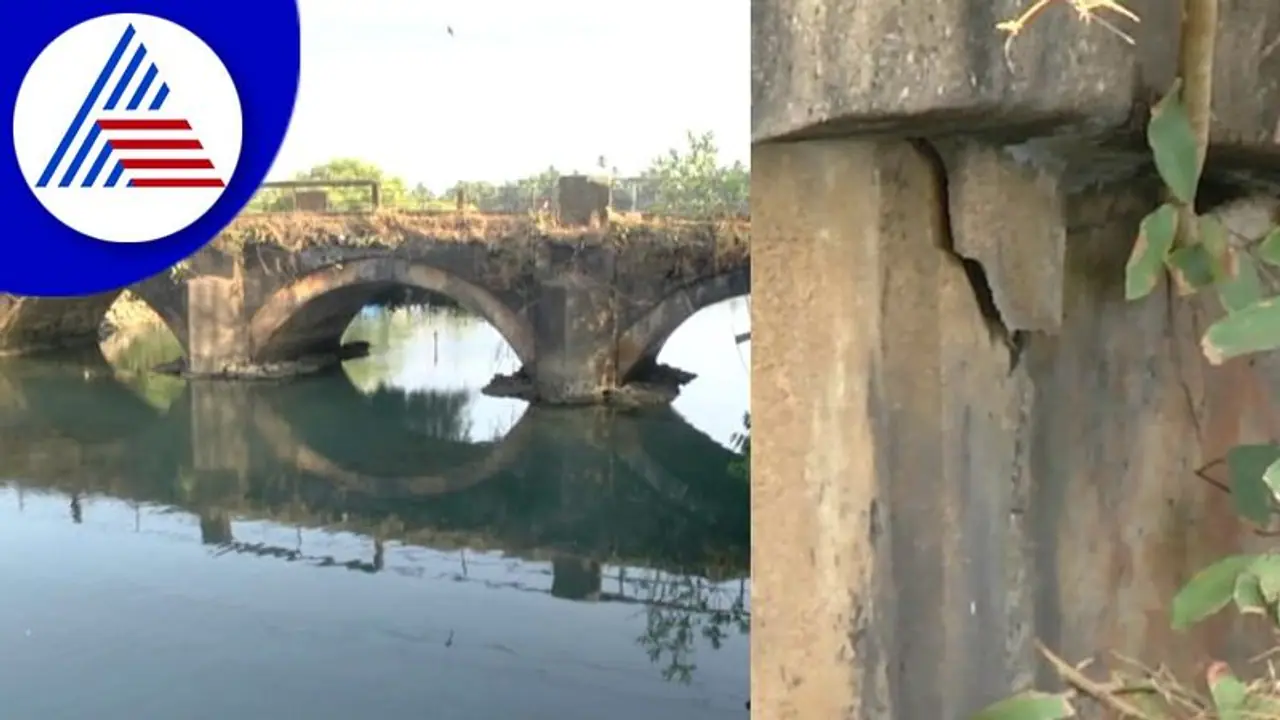 ಅಪಾಯದಲ್ಲಿ ಬ್ರಿಟಿಷರ ಕಾಲದ‌ ಸೇತುವೆ: ಬಿರುಕು ಬಿಟ್ಟರೂ ಎಚ್ಚೆತ್ತುಕೊಳ್ಳದ ಅಧಿಕಾರಿಗಳು!