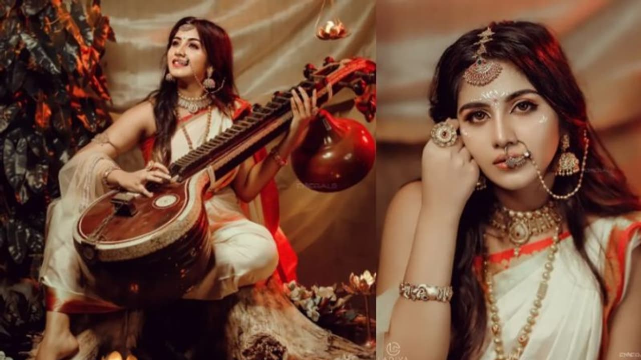 Maneesha Mahesh : 'പെയിന്റിങ് പോലെ', വ്യത്യസ്തമായ ഫോട്ടോഷൂട്ടുമായി പാടാത്ത പൈങ്കിളി താരം Maneesha Mahesh : 'പെയിന്റിങ് പോലെ', വ്യത്യസ്തമായ ഫോട്ടോഷൂട്ടുമായി പാടാത്ത പൈങ്കിളി താരം