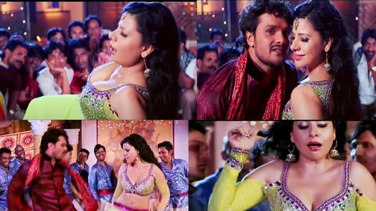  छोटी सी चोली पहनकर संभावना सेठ ने खेसारी लाल को छकाया, खटिया तोड़ डांस को मिले 2.6 करोड़ व्यूज