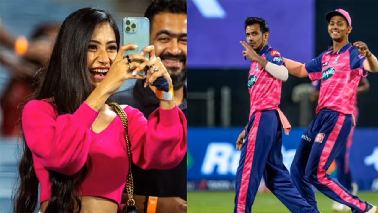 IPL 2022: நீ விக்கெட் எடு.. நான் ஃபோட்டோ எடுக்குறேன்..! சாஹல் தனஸ்ரீ ஜோடியின் அலப்பறை