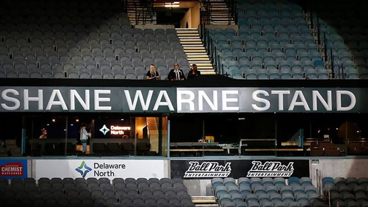 ಎಂಸಿಜಿಯಲ್ಲಿ Shane Warne ಅವರಿಗೆ ಭಾವಪೂರ್ಣ ಶ್ರದ್ದಾಂಜಲಿ