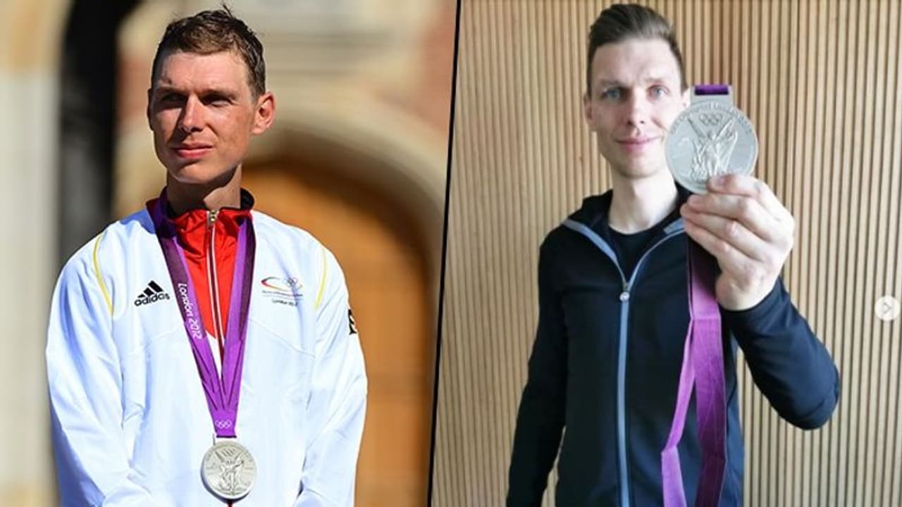 Tony Martin applauded for auctioning London 2012 silver medal to help Ukrainian children Tony Martin applauded for auctioning London 2012 silver medal to help Ukrainian children