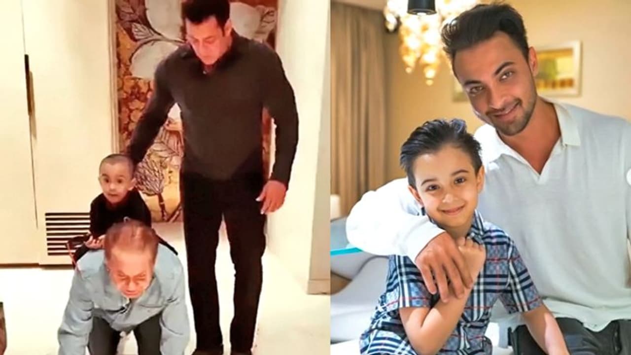 कभी जिसके लिए घोड़ा बन जाते थे सलमान के पापा वो अब दिखने लगा ऐसा, सामने आई 6 साल के आहिल की क्यूट फोटो