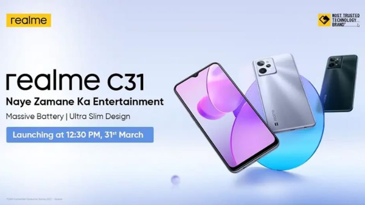 Realme C31 : റിയല്മി സി31 ഇന്ത്യയില് അവതരിപ്പിച്ചു; അത്ഭുതപ്പെടുത്തുന്ന വില Realme C31 : റിയല്മി സി31 ഇന്ത്യയില് അവതരിപ്പിച്ചു; അത്ഭുതപ്പെടുത്തുന്ന വില