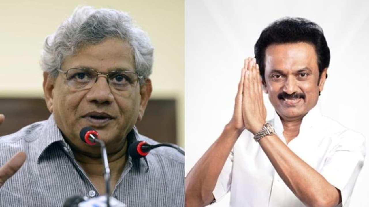 ബിജെപി ഇതര സർക്കാരുകളിലെ ഏറ്റവും സ്വീകാര്യനായ മുഖ്യമന്ത്രി സ്റ്റാലിൻ: യെച്ചൂരി ബിജെപി ഇതര സർക്കാരുകളിലെ ഏറ്റവും സ്വീകാര്യനായ മുഖ്യമന്ത്രി സ്റ്റാലിൻ: യെച്ചൂരി