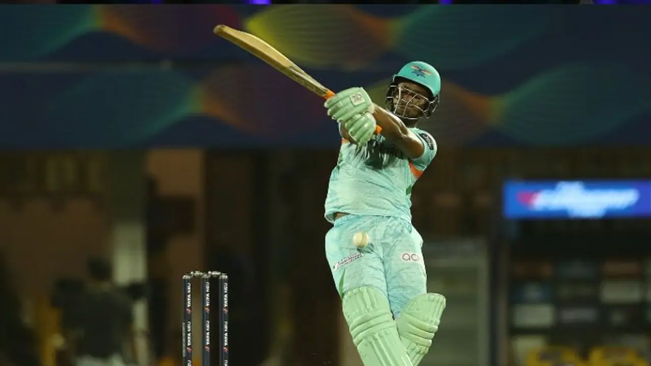 IPL 2022: ಲಖನೌಗೆ ಶರಣಾದ ಚೆನ್ನೈ ಸೂಪರ್ ಕಿಂಗ್ಸ್, ರಾಹುಲ್ ಪಡೆಗೆ ಮೊದಲ ಗೆಲುವು IPL 2022: ಲಖನೌಗೆ ಶರಣಾದ ಚೆನ್ನೈ ಸೂಪರ್ ಕಿಂಗ್ಸ್, ರಾಹುಲ್ ಪಡೆಗೆ ಮೊದಲ ಗೆಲುವು