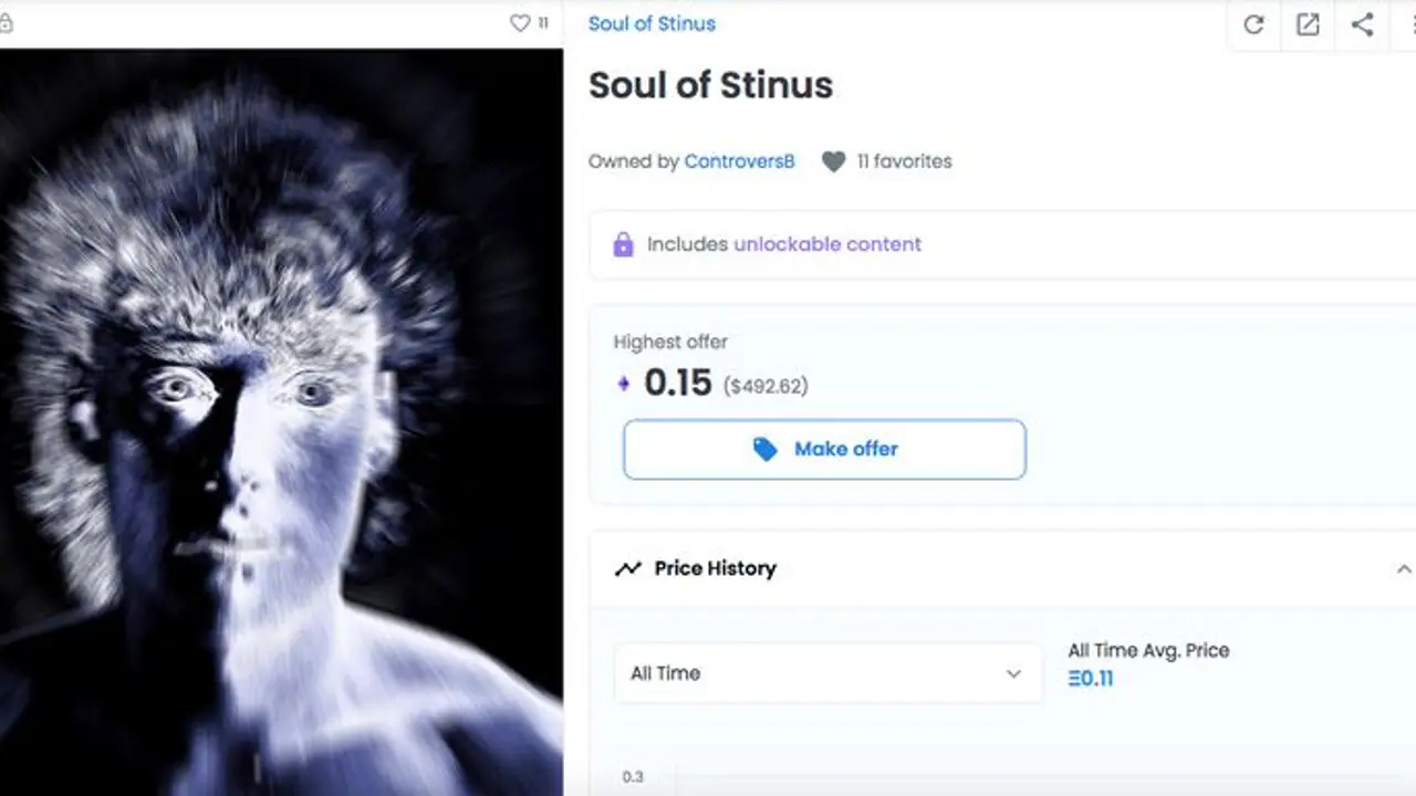 21 yr old Dutch student 'selling his soul' as an NFT