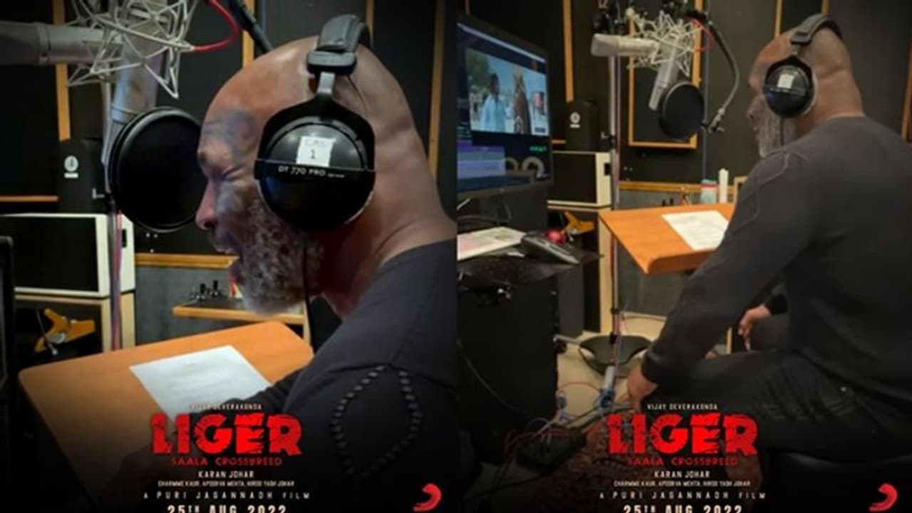 Liger:'లైగర్' డబ్బింగ్ పూర్తి చేసిన లెజెండ్ మైక్ టైసన్ Liger:'లైగర్' డబ్బింగ్ పూర్తి చేసిన లెజెండ్ మైక్ టైసన్