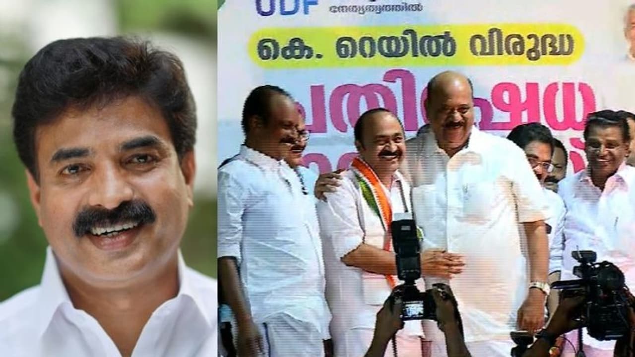 'പടമില്ലെങ്കില് ഞാനില്ല'; ബാനറിൽ ഫോട്ടോയില്ല, കെ റെയിൽ പ്രതിഷേധത്തിൽ പങ്കെടുക്കാതെ ഡിസിസി പ്രസിഡന്റ് 'പടമില്ലെങ്കില് ഞാനില്ല'; ബാനറിൽ ഫോട്ടോയില്ല, കെ റെയിൽ പ്രതിഷേധത്തിൽ പങ്കെടുക്കാതെ ഡിസിസി പ്രസിഡന്റ്