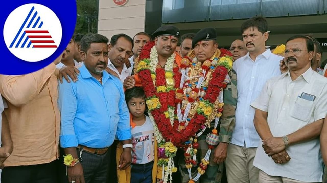 Davanagere: ದೇಶ ಸೇವೆಗೈದು ನಿವೃತ್ತರಾದ ಯೋಧರಿಗೆ ಅದ್ದೂರಿ ಸ್ವಾಗತ!
