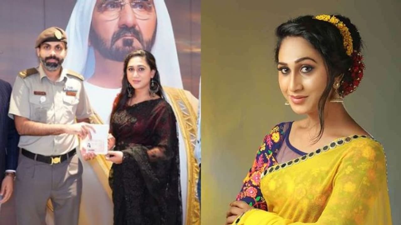 UAE Golden Visa : നടി അഞ്ജലി അമീറിന് യുഎഇ ഗോൾഡൻ വിസ