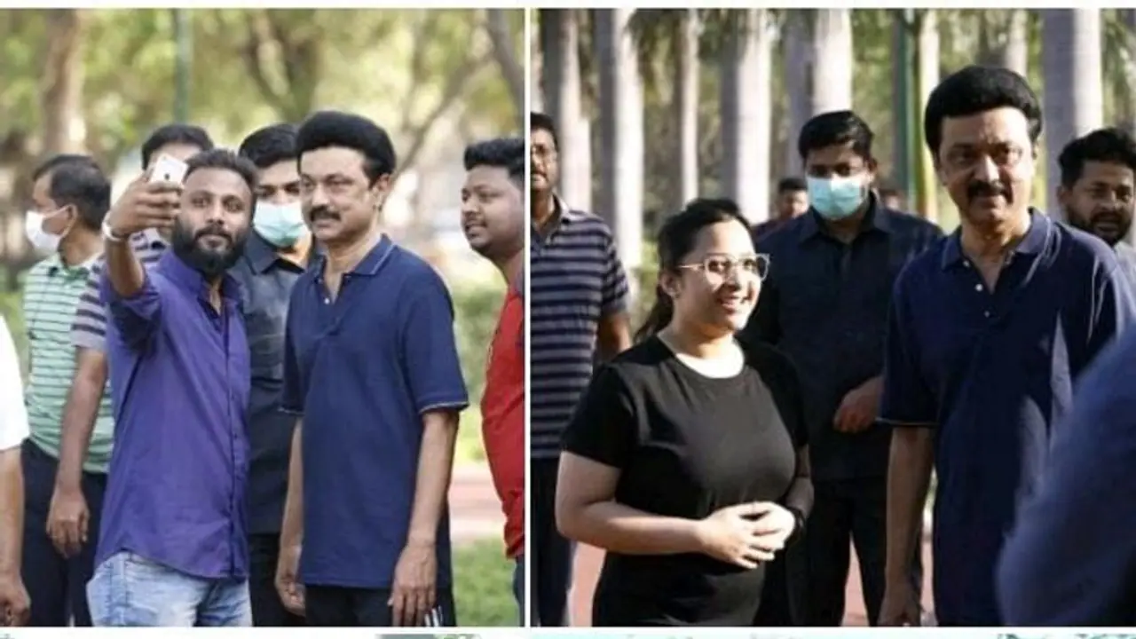 ஸ்டாலினை சூழ்ந்த டெல்லி மக்கள்...! போட்டி போட்டு செல்ஃபி..!ஆச்சர்யத்தில் அரசியல் கட்சிகள்