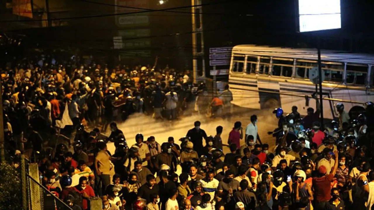 Crisis stricken Sri Lanka announces defaulting on all external debt Crisis stricken Sri Lanka announces defaulting on all external debt