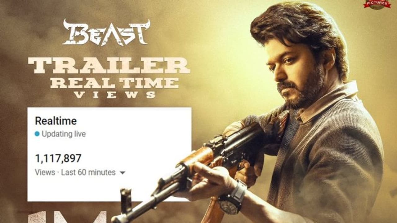 Beast Trailer: తాను రాజకీయ నాయకుడిని కాదు, సైనికుడిని అంటోన్న `థళపతి` విజయ్.. యాక్షన్ ఫీస్ట్ Beast Trailer: తాను రాజకీయ నాయకుడిని కాదు, సైనికుడిని అంటోన్న `థళపతి` విజయ్.. యాక్షన్ ఫీస్ట్