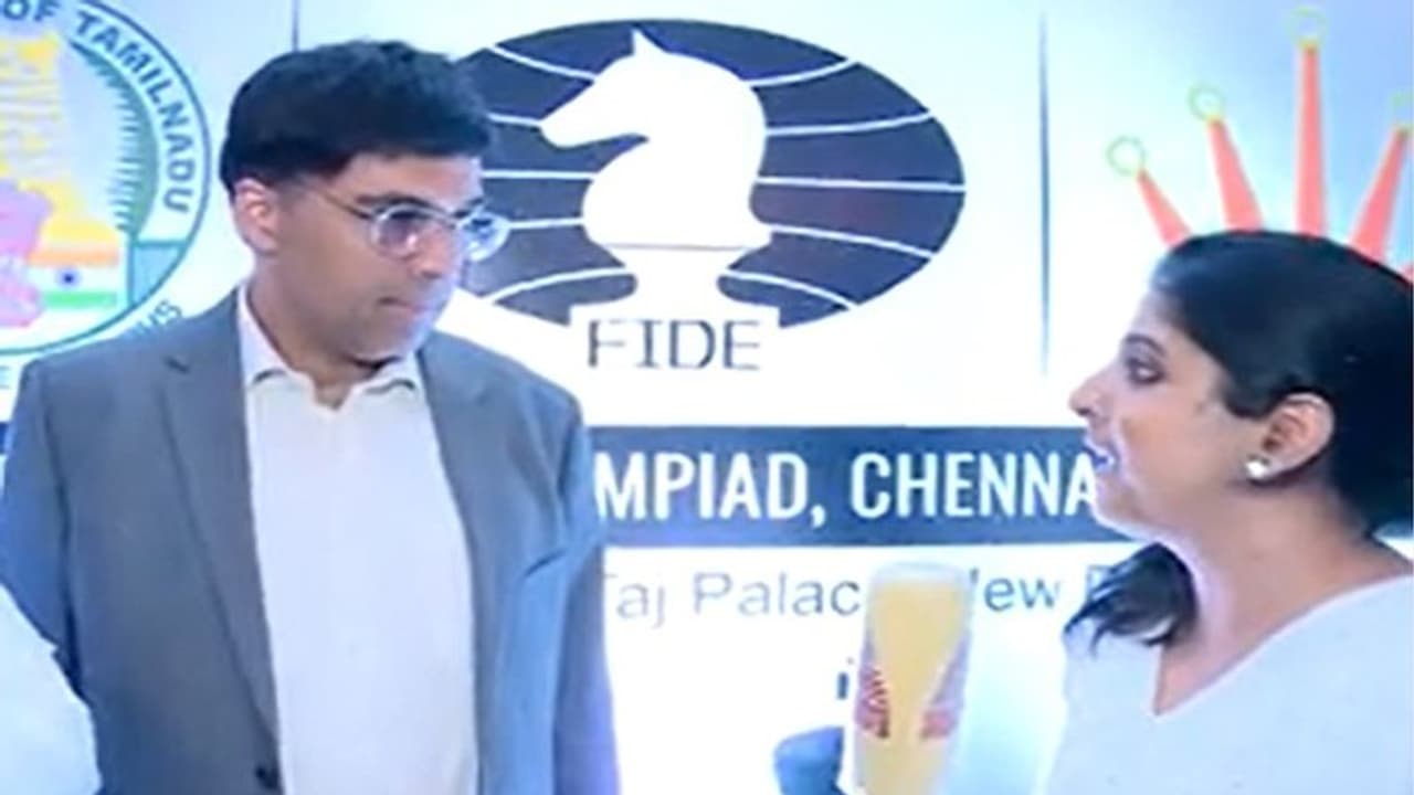 विश्वनाथन आनंद ने कहा भारत में शतरंज ओलंपियाड का आयोजन खुशी की बात, निहाल सरीन करेंगे अच्छा प्रदर्शन विश्वनाथन आनंद ने कहा भारत में शतरंज ओलंपियाड का आयोजन खुशी की बात, निहाल सरीन करेंगे अच्छा प्रदर्शन