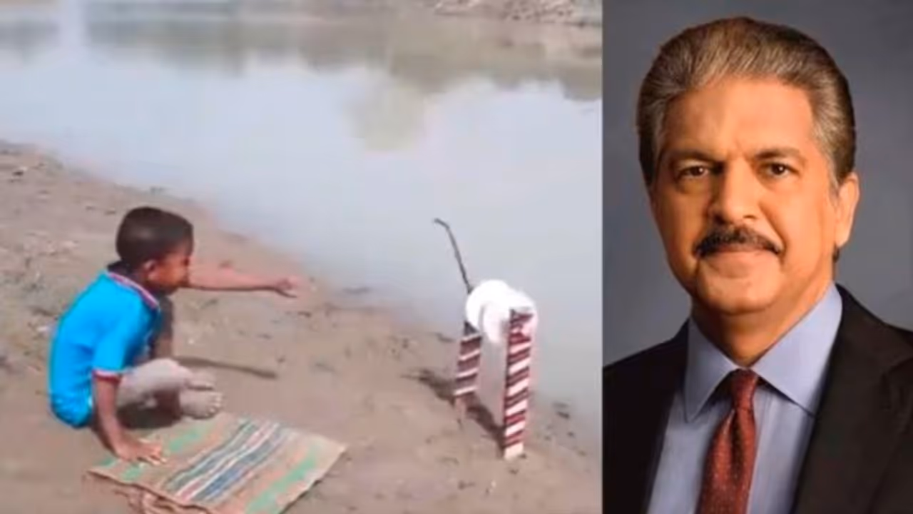 Viral Video: बच्चे ने जुगाड़ से फंसाई मछली, आनंद महिंद्रा भी हुए कायल कहा मिल गया सफलता का नया मंत्र Viral Video: बच्चे ने जुगाड़ से फंसाई मछली, आनंद महिंद्रा भी हुए कायल कहा मिल गया सफलता का नया मंत्र