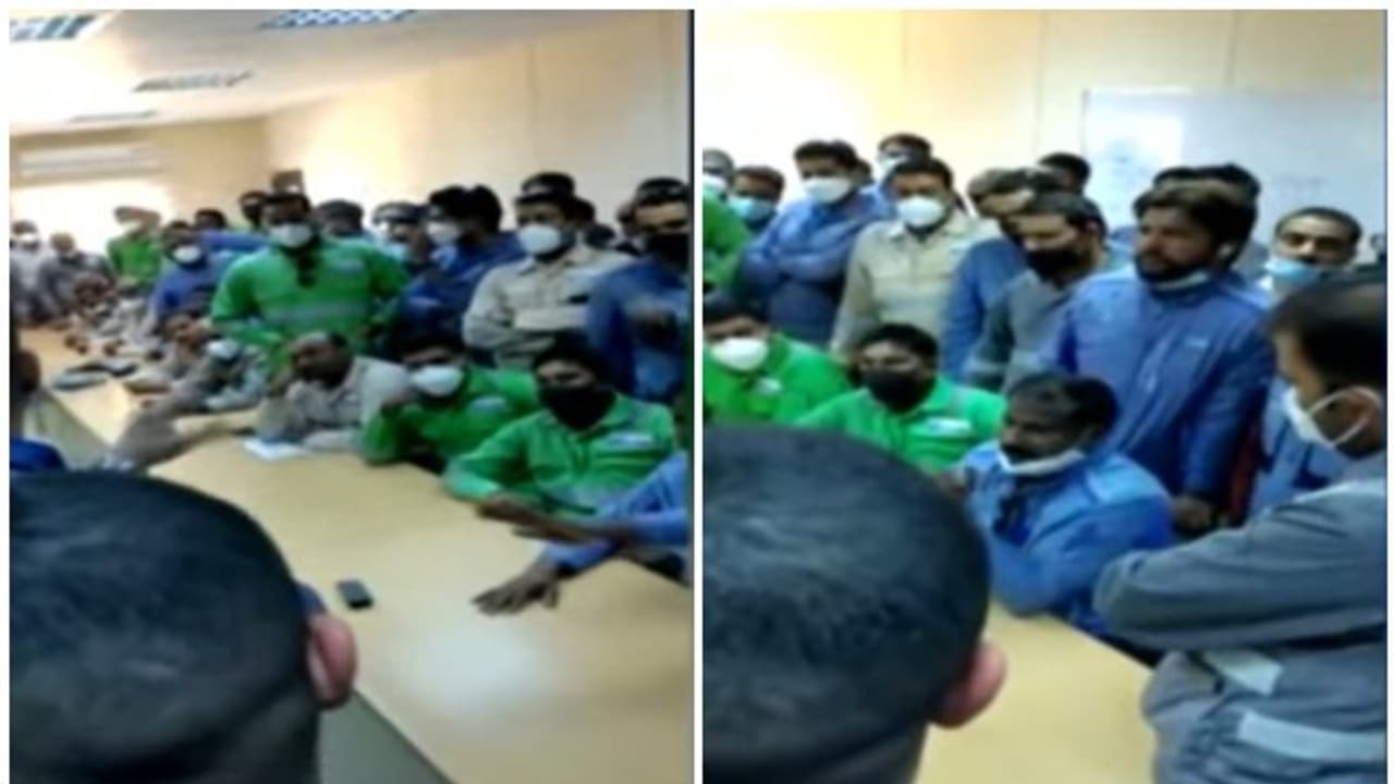 കർബല റിഫൈനറിയിലെ തൊഴിലാളികളെ മോചിപ്പിച്ചു; നടപടി ഇന്ത്യൻ എംബസി ഇടപെടലിനെത്തുടർന്ന് കർബല റിഫൈനറിയിലെ തൊഴിലാളികളെ മോചിപ്പിച്ചു; നടപടി ഇന്ത്യൻ എംബസി ഇടപെടലിനെത്തുടർന്ന്