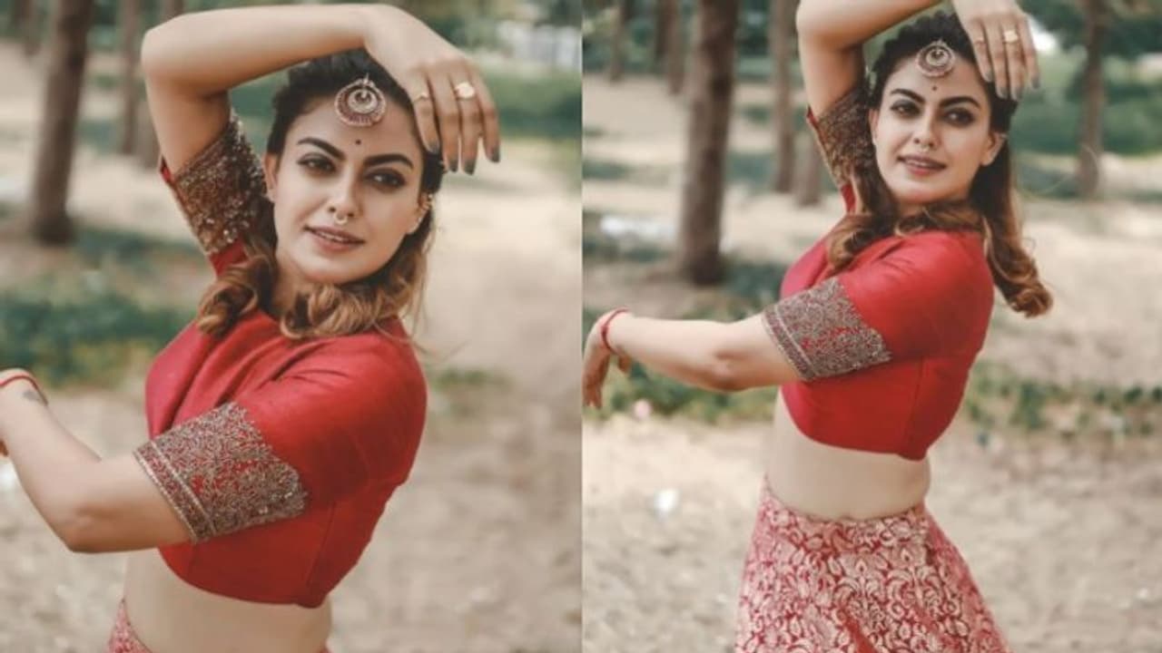 Anusree : നൃത്തച്ചുവടുകളുമായി അനുശ്രീ, ഫോട്ടോകള്‍ പങ്കുവെച്ച് താരം