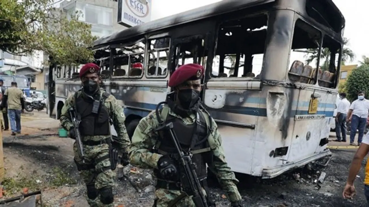 Sri Lanka crisis deepens: Probe on against cops for stopping soldiers on bike, Prez revokes emergency Sri Lanka crisis deepens: Probe on against cops for stopping soldiers on bike, Prez revokes emergency