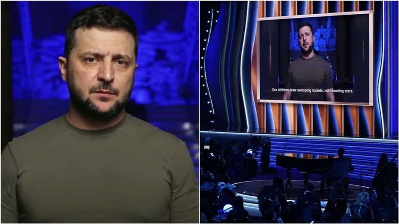 ಗ್ರ್ಯಾಮಿ ಅವಾರ್ಡ್ ಸಮಾರಂಭದಲ್ಲಿ ಉಕ್ರೇನ್ ಅಧ್ಯಕ್ಷರ ಪವರ್ ಫುಲ್ ಮಾತು