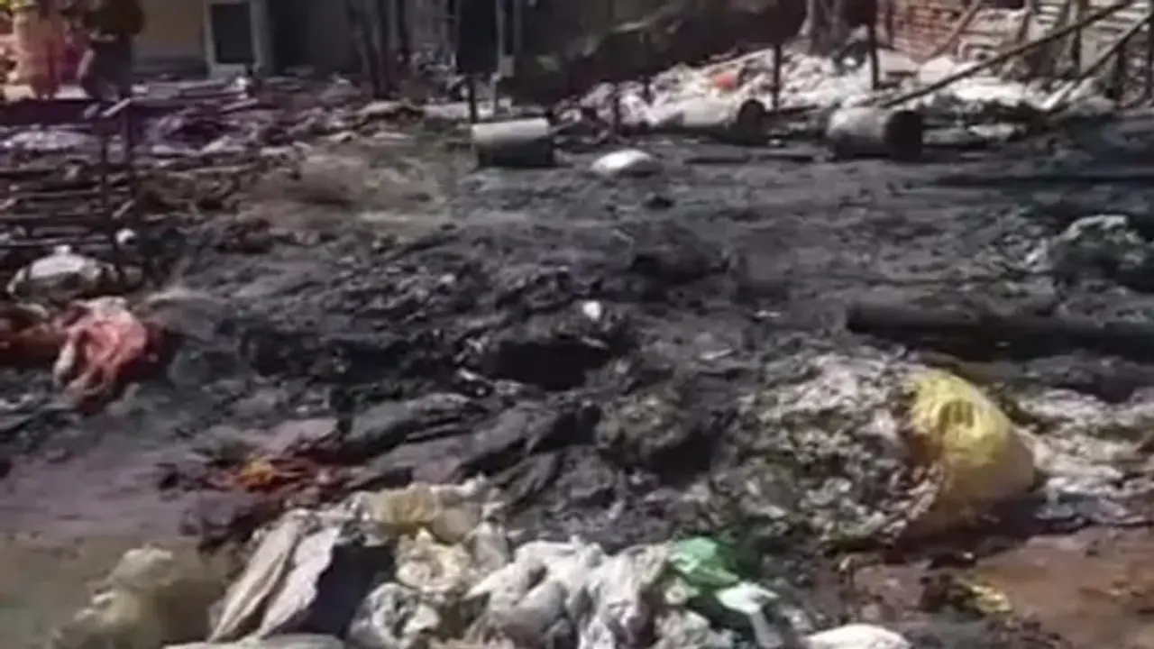 हरियाणा के रेवाड़ी में भीषण आग से हाहाकार: कई आशियाने जलकर खाक, तभी हुआ एक भयानक धमाका और सब तबाह