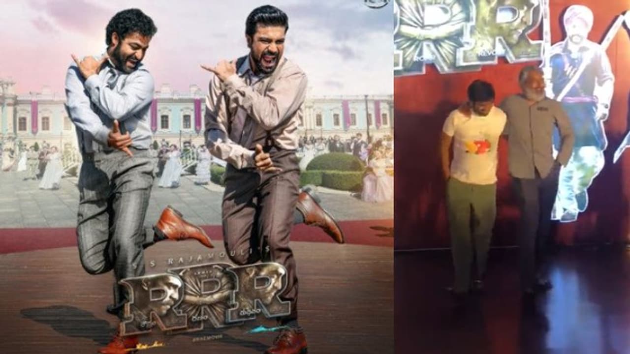 Rajamouli : RRR சக்சஸ் பார்ட்டியில் ‘நாட்டு நாட்டு’ பாட்டுக்கு குத்தாட்டம் போட்ட ராஜமவுலி வைரலாகும் வீடியோ