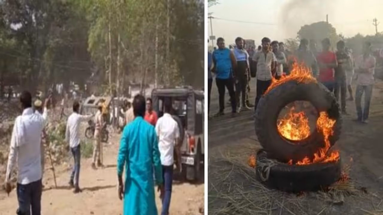 Dev Gurjar Kota: कोटा में बवाल, भीड़ ने बसें फूंकीं, पुलिस ने जमकर बरसाई लाठियां