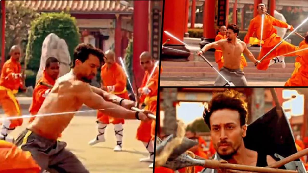 Did Tiger Shroff got his 'butt' kicked while shooting Heropanti 2?