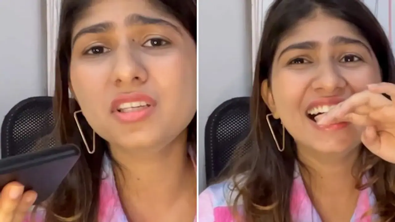 Woman imitates Alia Bhatt and pranks pizza guy; leaves internet divided Woman imitates Alia Bhatt and pranks pizza guy; leaves internet divided