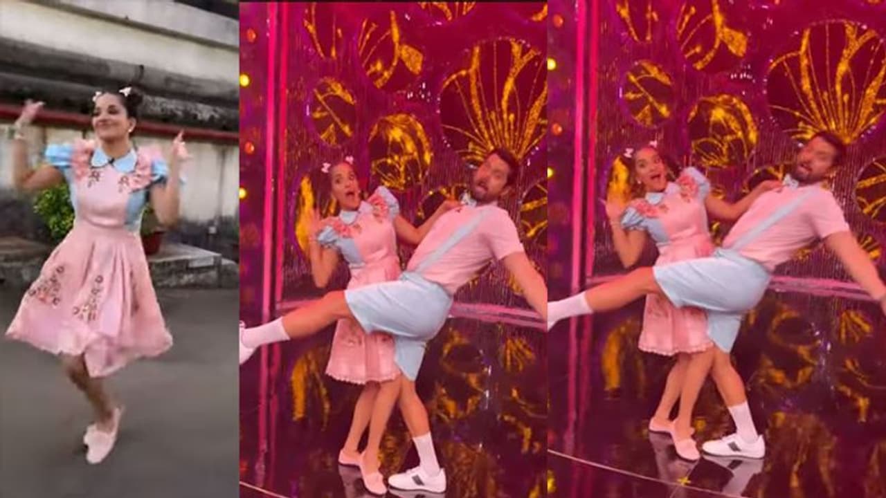 भोजपुरी स्टार Monalisa ने छोटी से फ्रॉक पहनकर किया सड़क पर डांस, पति विक्रांत ने कहा पगली भोजपुरी स्टार Monalisa ने छोटी से फ्रॉक पहनकर किया सड़क पर डांस, पति विक्रांत ने कहा पगली