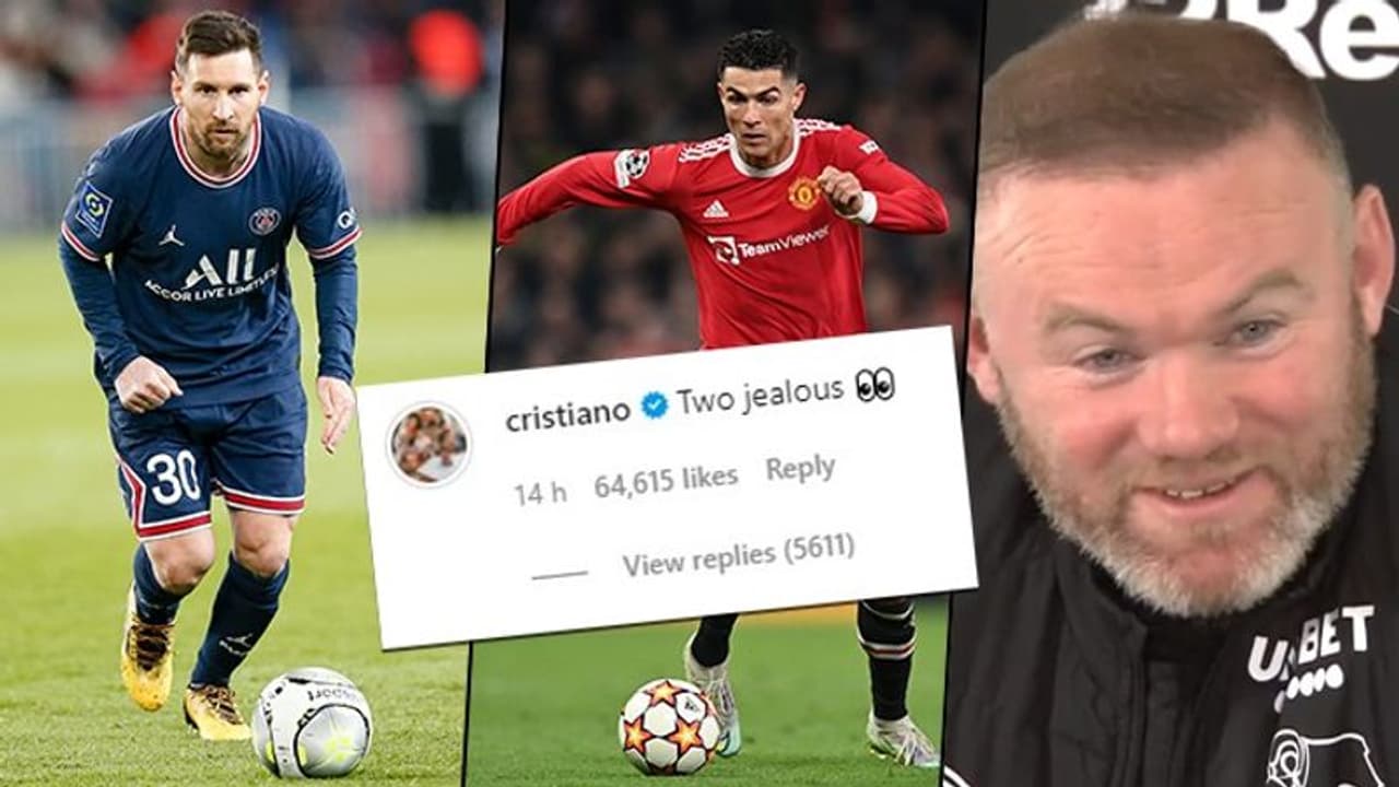 Rooney's admission: Every player, barring Messi, is jealous of Ronaldo Rooney's admission: Every player, barring Messi, is jealous of Ronaldo