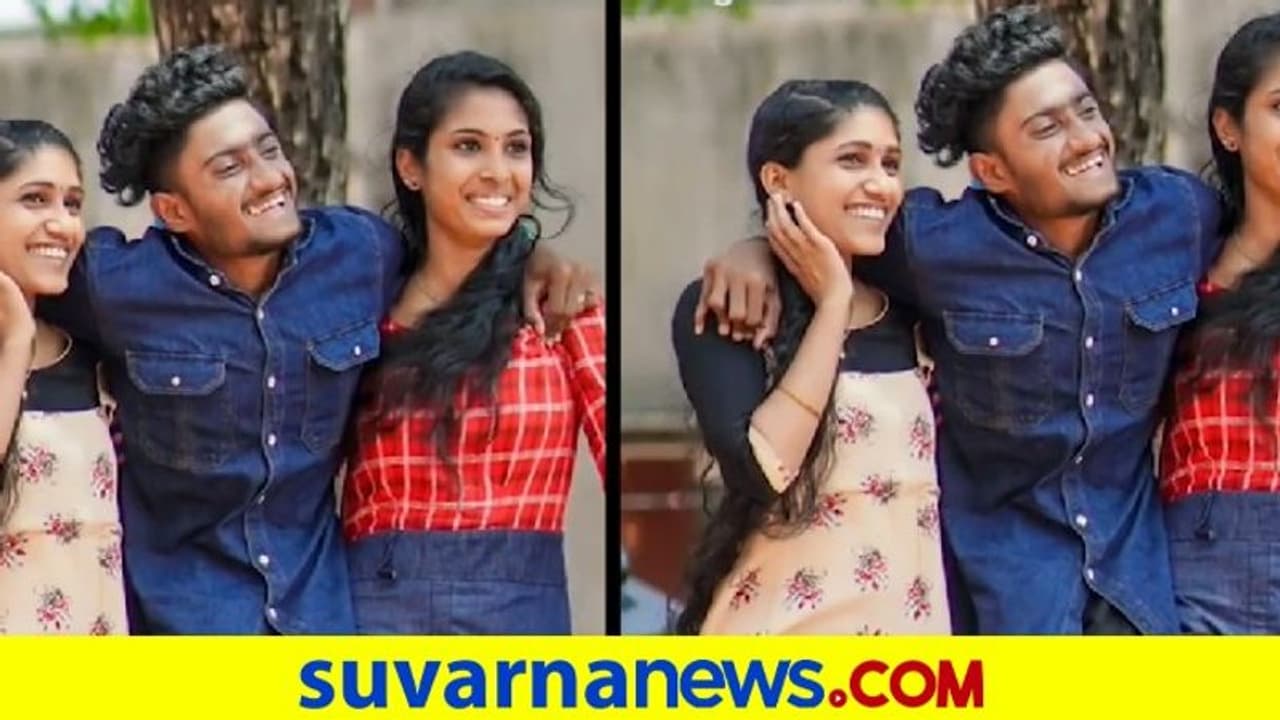 ದಿವ್ಯಾಂಗ ಮುಸ್ಲಿಂ ಸಹಪಾಠಿಗೆ ನೆರವಾಗುವ ಹಿಂದೂ ಸ್ನೇಹಿತೆಯರು