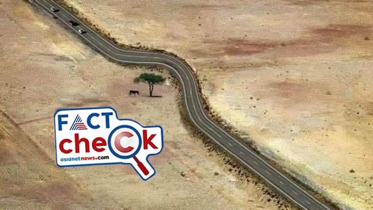 Fact Check: ಮರ ಉಳಿಸಲು ರಸ್ತೆ ಪಥವನ್ನೇ ಬದಲಿಸಿದ ಗುತ್ತಿಗೆದಾರ? ವೈರಲ್ ಫೋಟೋ ಸತ್ಯಾಸತ್ಯತೆ ಏನು? Fact Check: ಮರ ಉಳಿಸಲು ರಸ್ತೆ ಪಥವನ್ನೇ ಬದಲಿಸಿದ ಗುತ್ತಿಗೆದಾರ? ವೈರಲ್ ಫೋಟೋ ಸತ್ಯಾಸತ್ಯತೆ ಏನು?