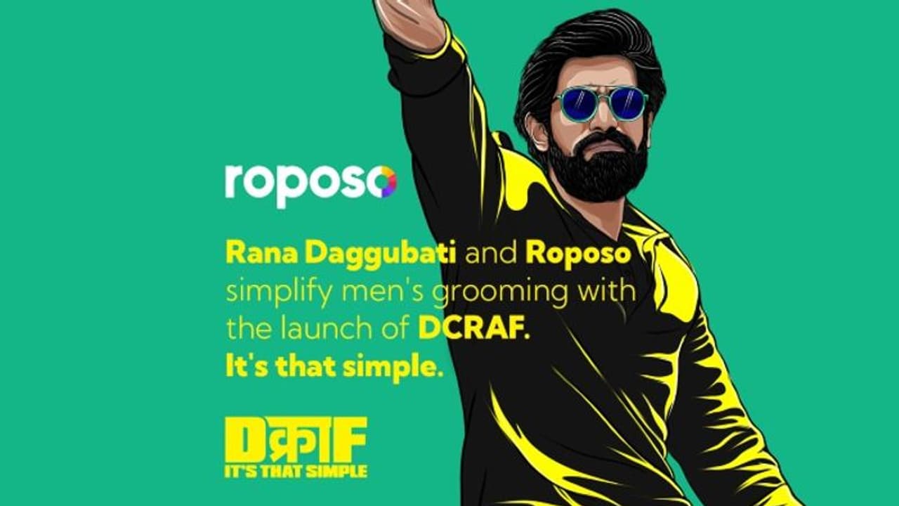 మగవారి మేకోవర్‌ కోసం డిక్రాఫ్‌ గ్రూమింగ్‌ బ్రాండ్‌ని ఆవిష్కరించిన రానా.. 