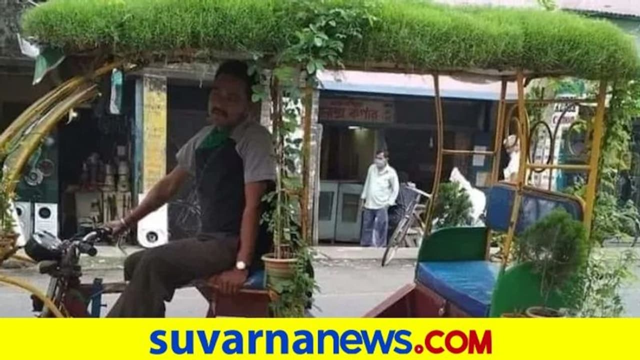 ಆಟೋ ಮೇಲೆ ಪುಟ್ಟ ಗಾರ್ಡನ್: ಫೋಟೋ ವೈರಲ್‌