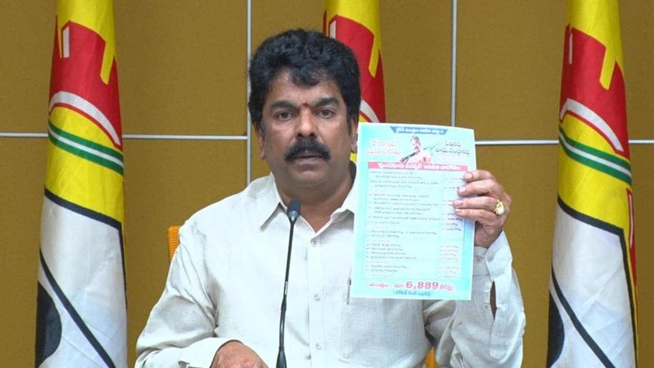 మంత్రి పెద్దిరెడ్డి మూడేళ్లలో కోట్ల ప్రజాధనాన్ని కొల్లగొట్టాడు టీడీపీ నేత బొండా ఉమామహేశ్వరరావు మంత్రి పెద్దిరెడ్డి మూడేళ్లలో కోట్ల ప్రజాధనాన్ని కొల్లగొట్టాడు టీడీపీ నేత బొండా ఉమామహేశ్వరరావు