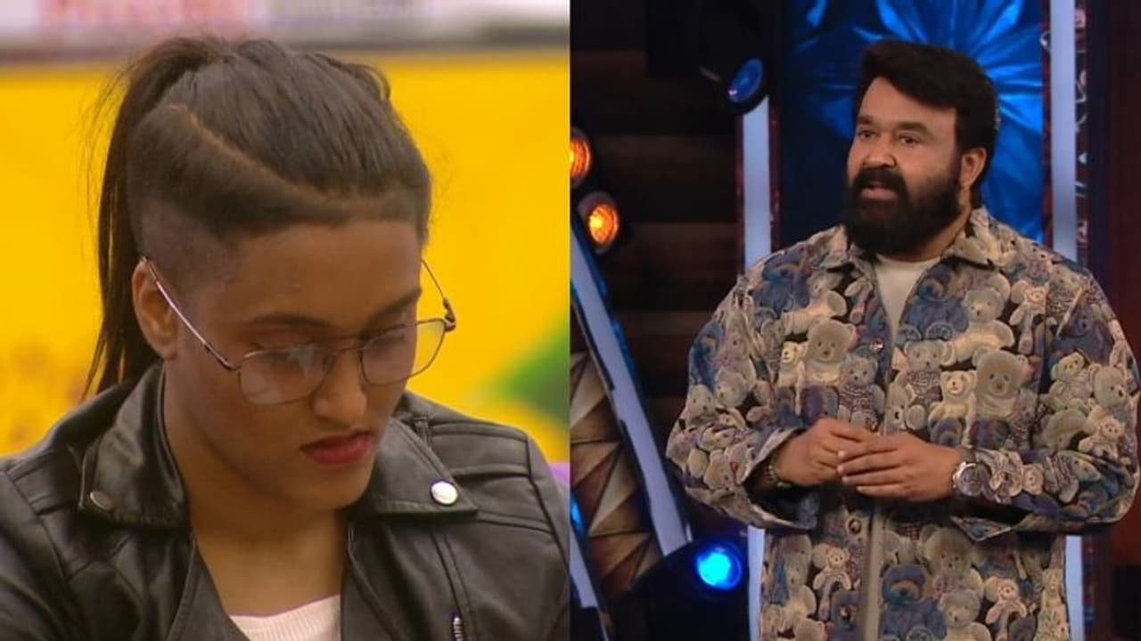 Bigg Boss 4 : 'നിങ്ങൾ നിയമങ്ങൾ തെറ്റിക്കുന്നു, അത് അനുവദിക്കാനാവില്ല'; മത്സരാർഥികളോട് മോഹൻലാൽ Bigg Boss 4 : 'നിങ്ങൾ നിയമങ്ങൾ തെറ്റിക്കുന്നു, അത് അനുവദിക്കാനാവില്ല'; മത്സരാർഥികളോട് മോഹൻലാൽ