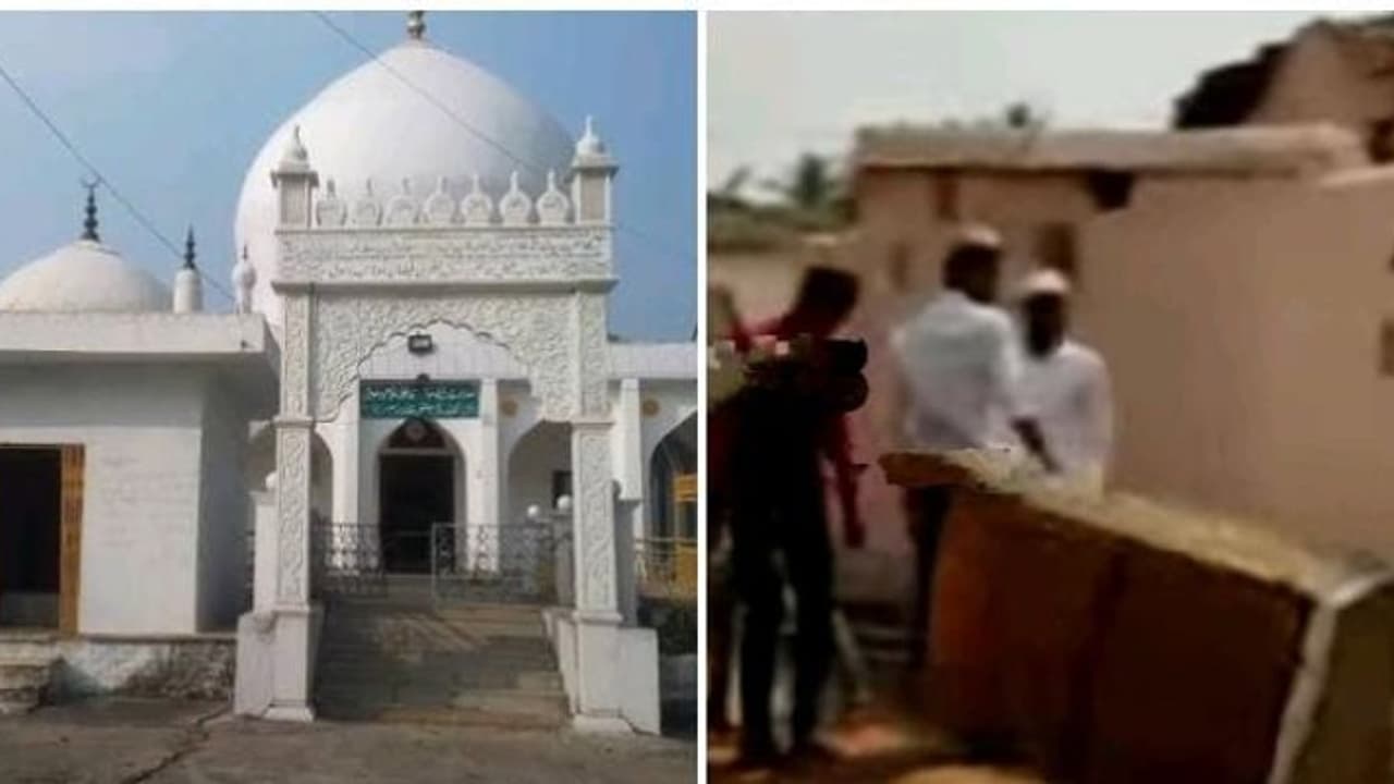 பள்ளிவாசலுக்கு பாஜக நிர்வாகி கொடுத்த பரிசுப்பொருள்...! வீதியில் தூக்கி எறிந்த இஸ்லாமியர்கள். பள்ளிவாசலுக்கு பாஜக நிர்வாகி கொடுத்த பரிசுப்பொருள்...! வீதியில் தூக்கி எறிந்த இஸ்லாமியர்கள்.