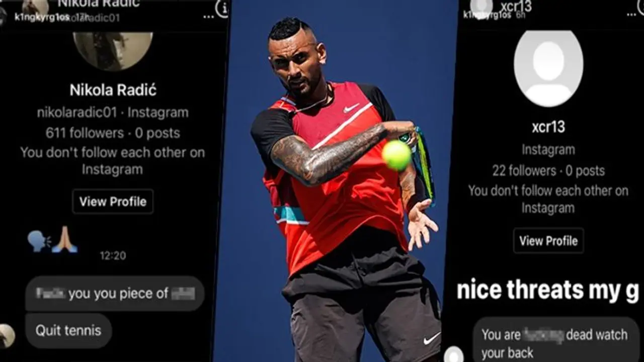 'You are f****** dead': Nick Kyrgios exposes vile death threats and nasty trolls 'You are f****** dead': Nick Kyrgios exposes vile death threats and nasty trolls