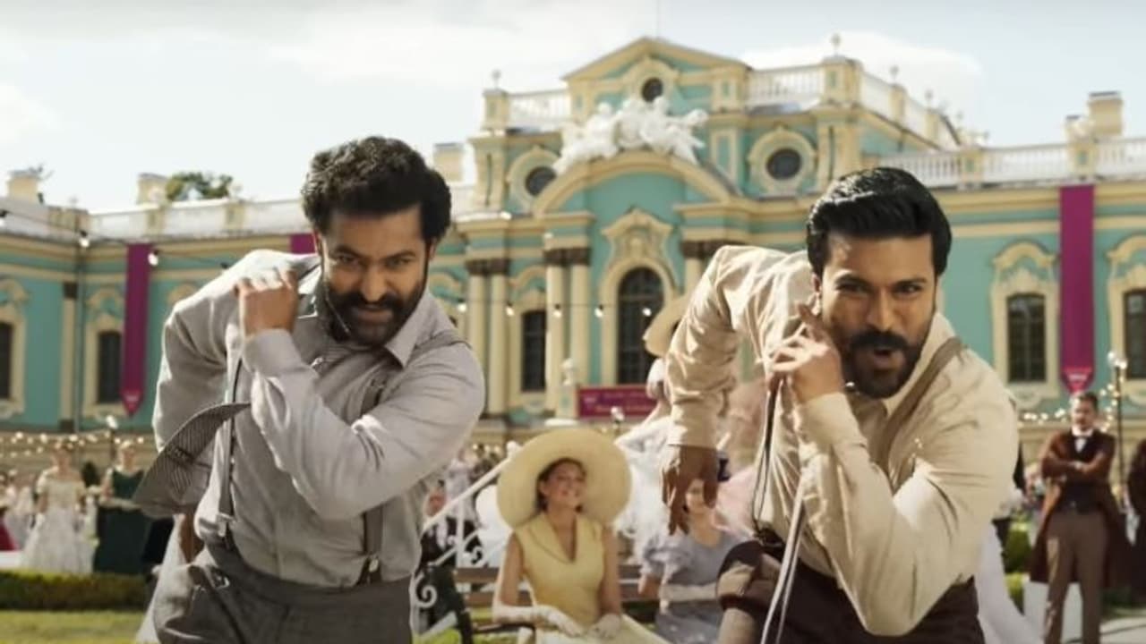 RRR Song : ചുവടുകളില് വിസ്മയിപ്പിക്കുന്ന എന്ടിആര്, രാം ചരണ്; 'ആര്ആര്ആര്' വീഡിയോ സോംഗ് RRR Song : ചുവടുകളില് വിസ്മയിപ്പിക്കുന്ന എന്ടിആര്, രാം ചരണ്; 'ആര്ആര്ആര്' വീഡിയോ സോംഗ്