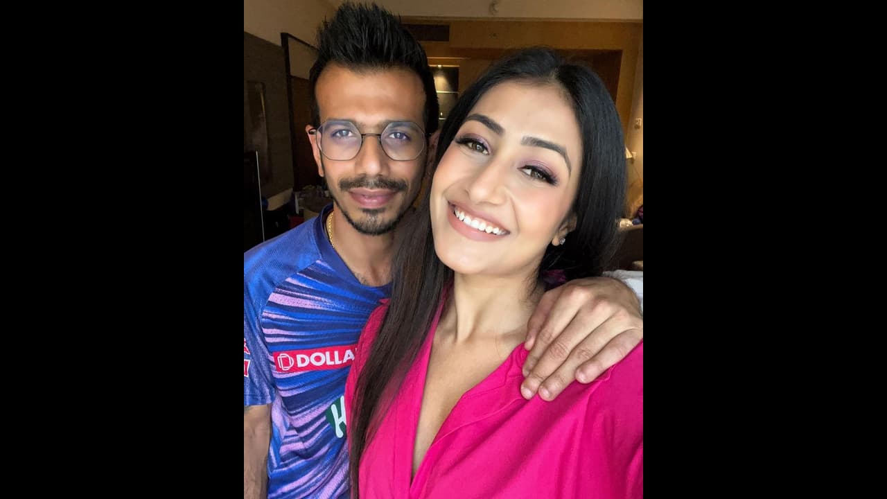 IPL 2022: Chahal's hat trick vs KKR leads to celebration at RR camp; Dhanashree delighted too IPL 2022: Chahal's hat trick vs KKR leads to celebration at RR camp; Dhanashree delighted too